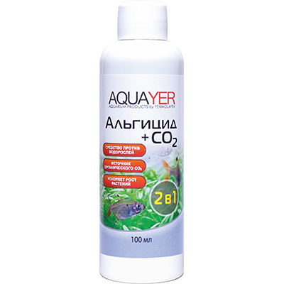 AQUAYER, Альгицид+СО2, 100 mL