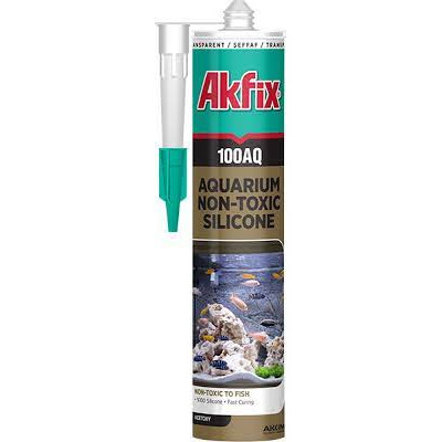Akfix 100AQ Силиконовый герметик ЧЕРНЫЙ